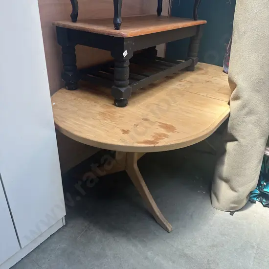 table and coffee table and chair