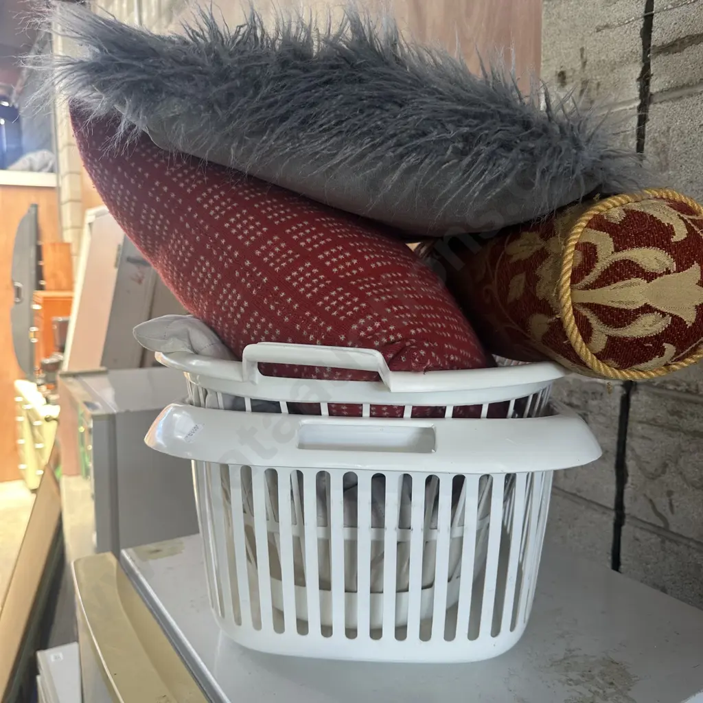 2 wash baskets plus cushions Image 1++