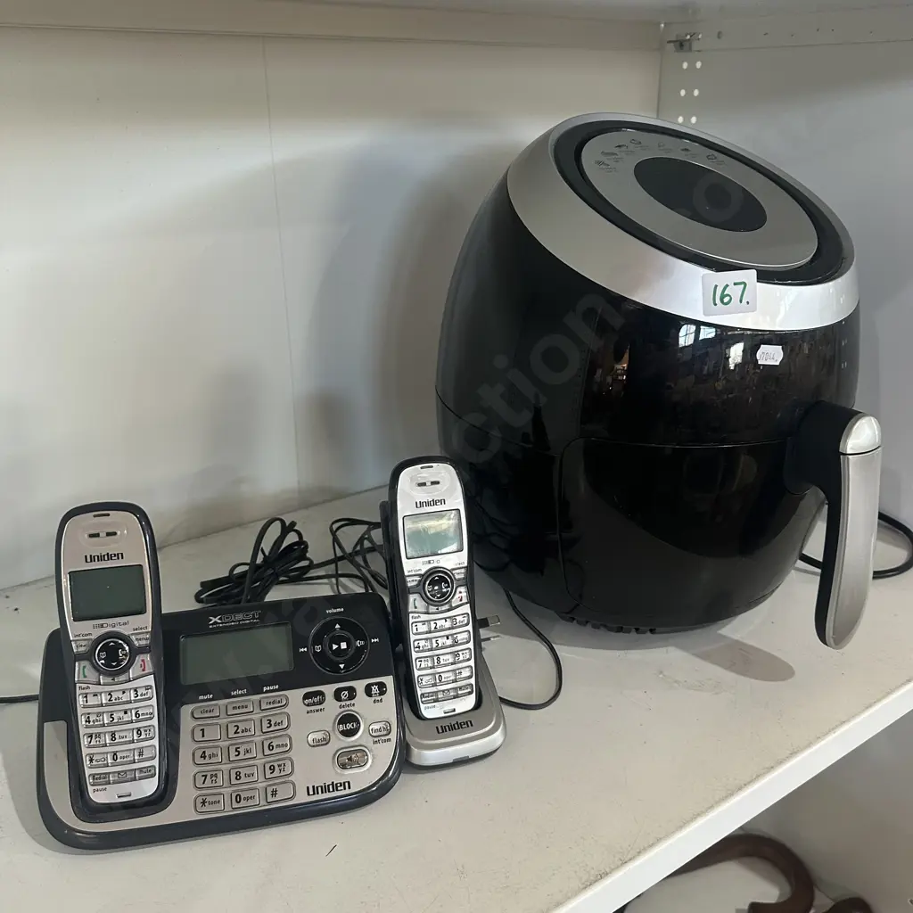 air fryer and telephones Image 1++