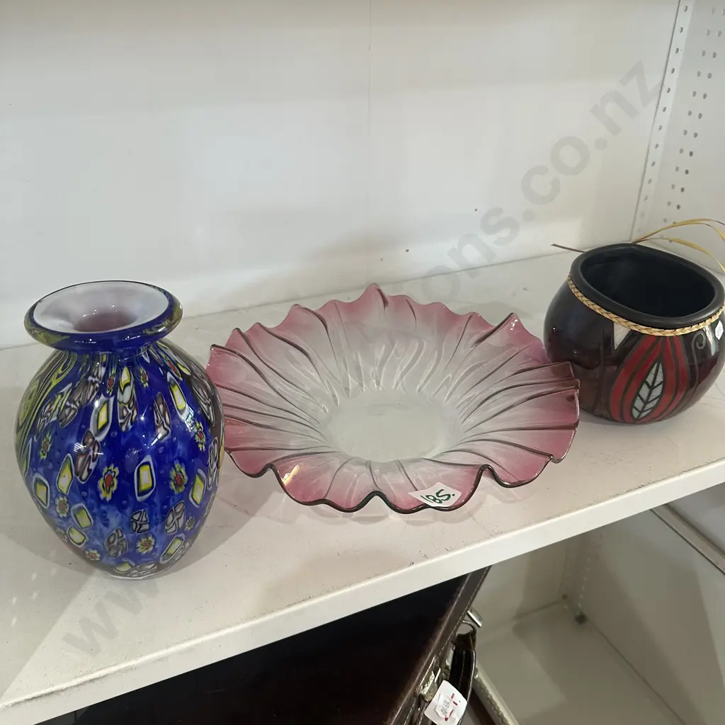 art glass and nz pottery Image 1++