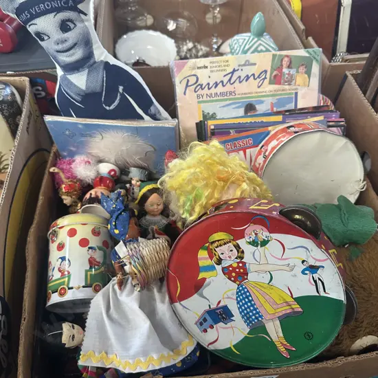 Vintage Toys and dolls etc.