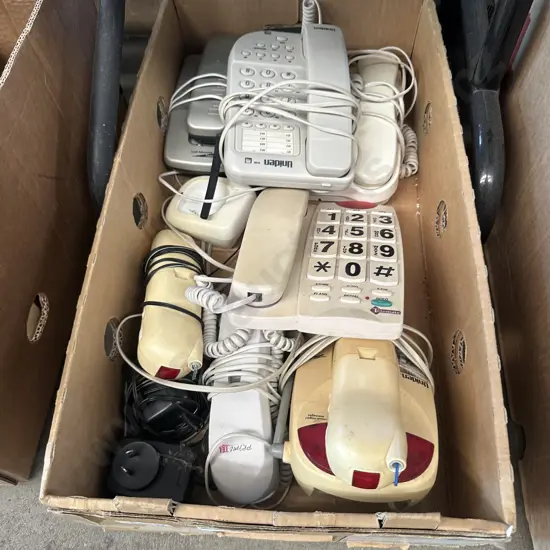 Box of phones