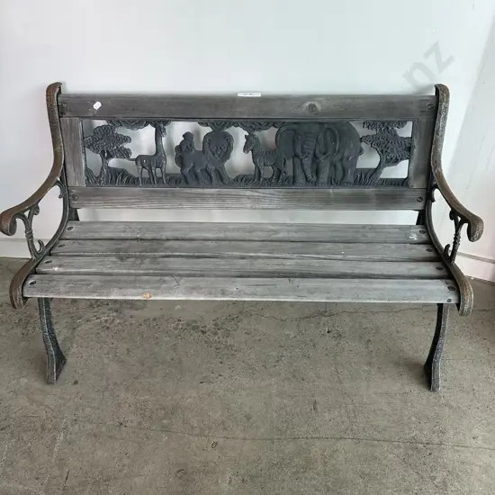 kiddies garden bench seat