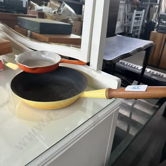2 LeCreuset pans