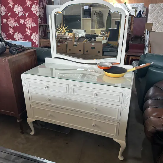 painted vintage dresser