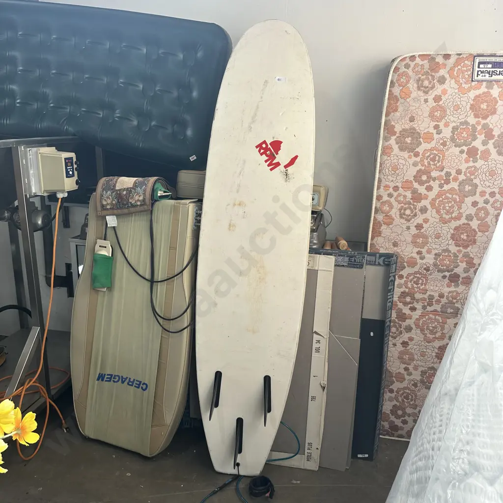 6 foot soft top surboard Image 1++