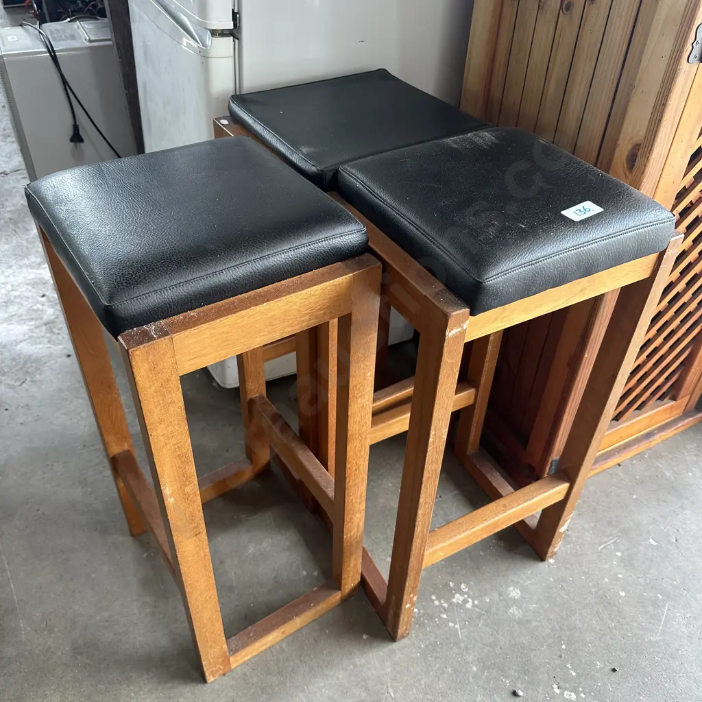 leather top bar stools Image 1++