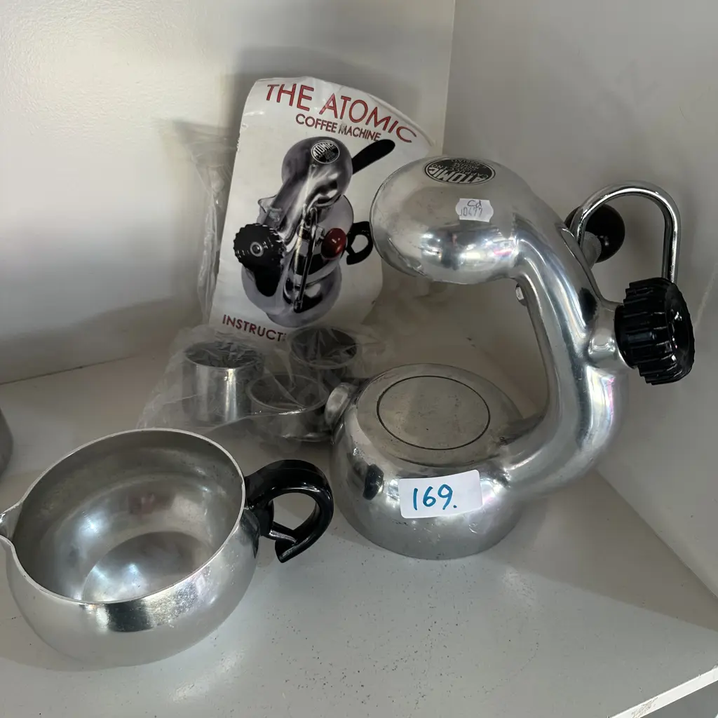 Atomic cappuccino stovetop coffee machine Image 1++