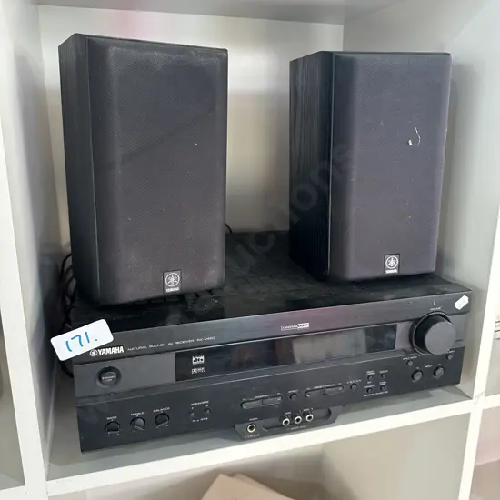 Yamaha speakers and amp