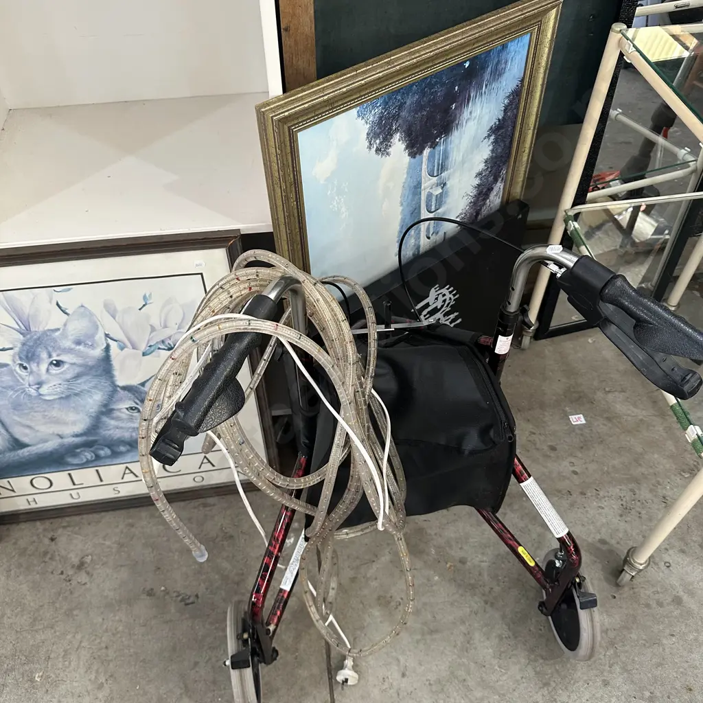 walker, ledlight strip, 2 pictures Image 1++