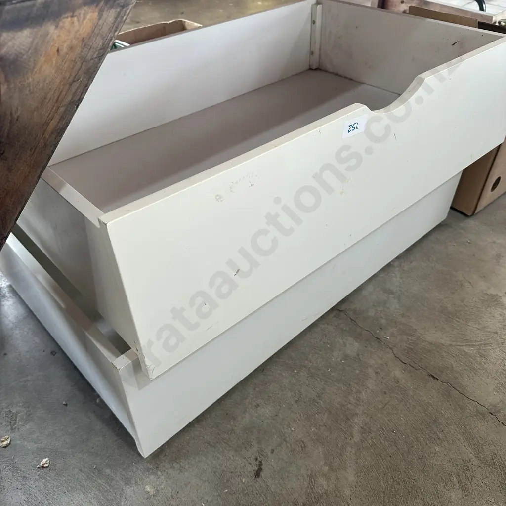 Two under bed drawers Image 1++