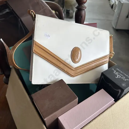 YvesSaintLaurent Paris purse plus labelled packaging