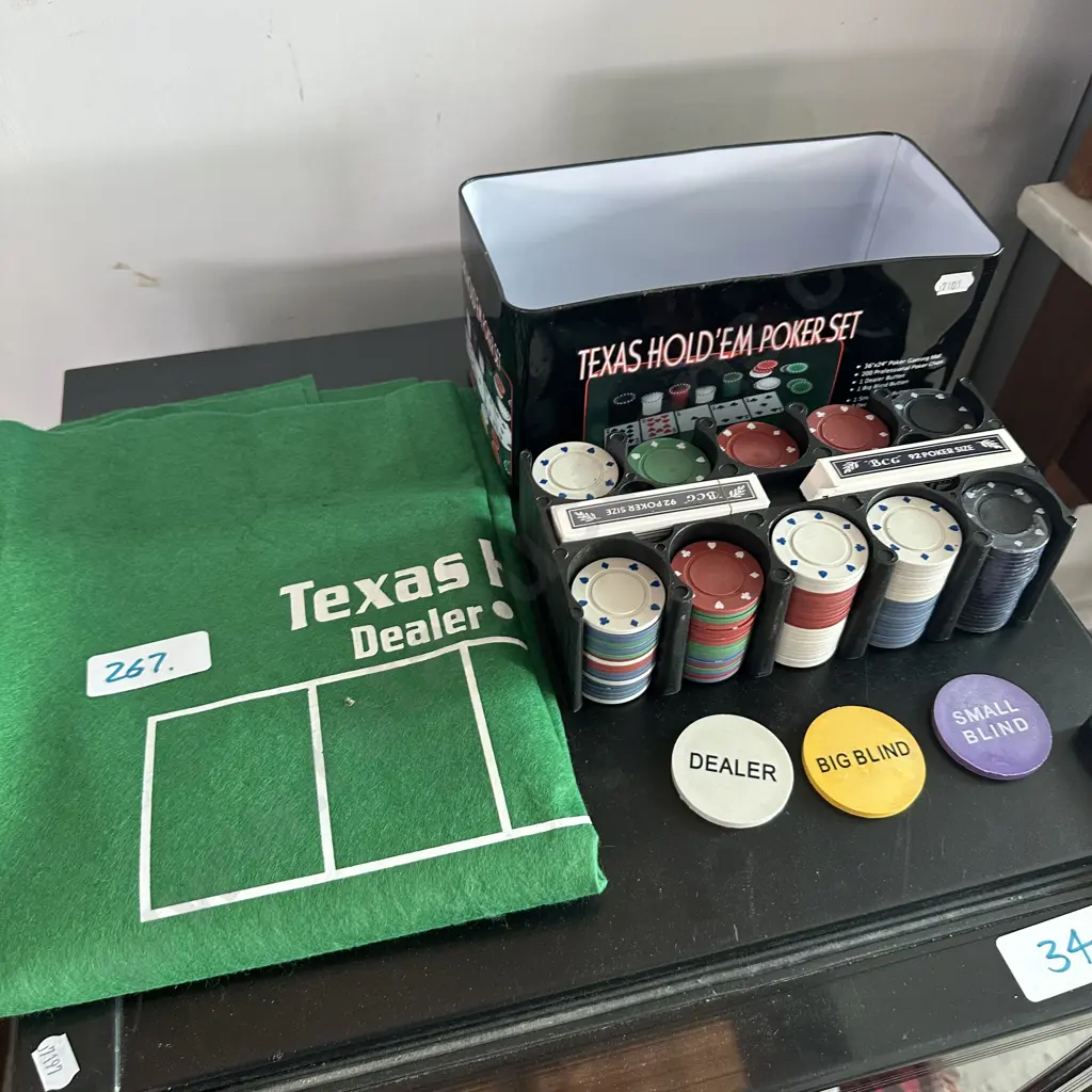 Texas hold'em poker set Image 1++