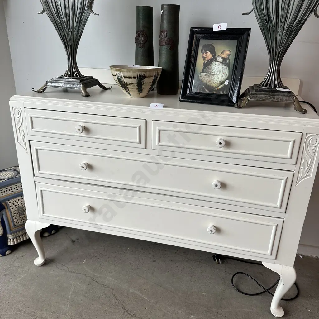 painted lowboy Image 1++