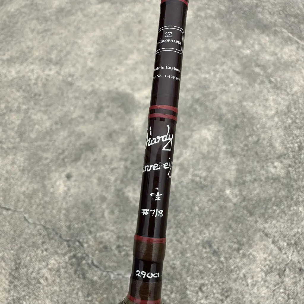 Hardy fly rod with reel  "The Sovereign"  8/9 serial no. 893 Image 1++