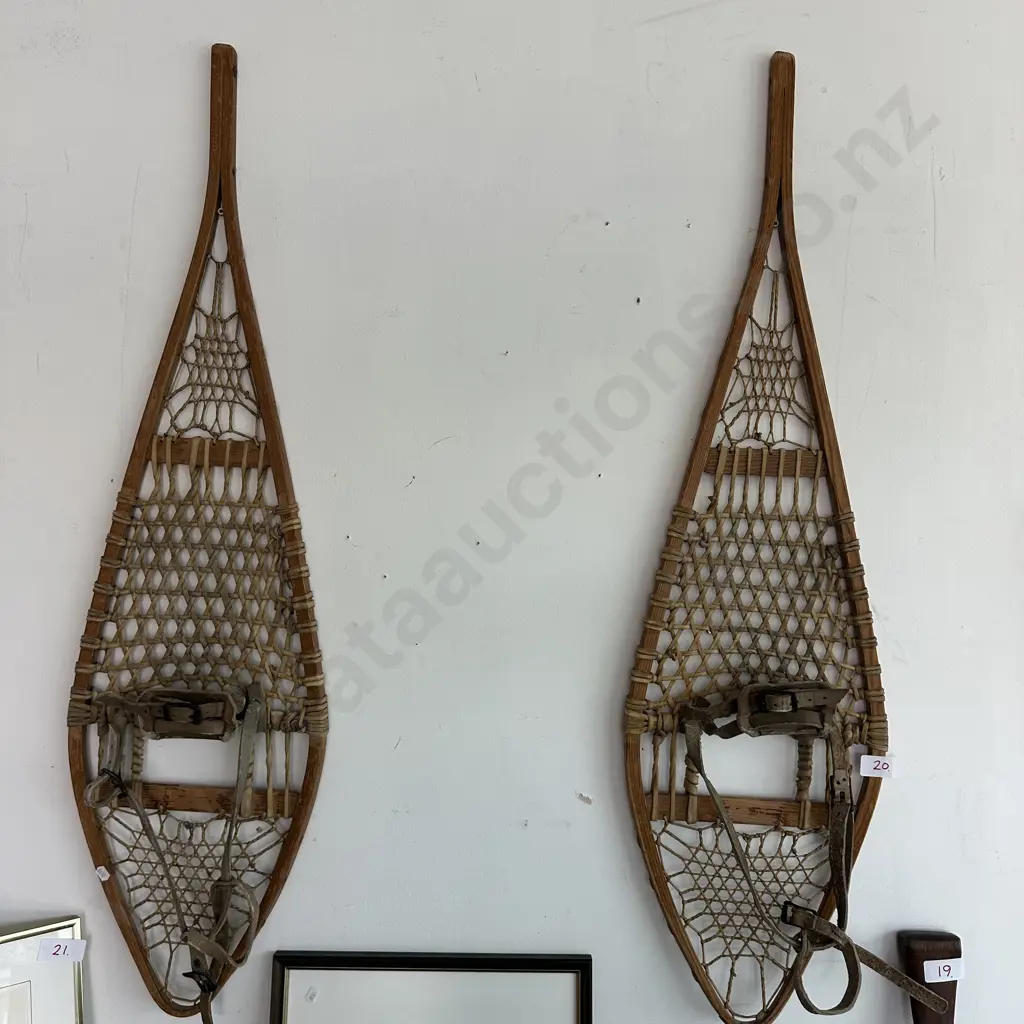 Early Alaskan snow shoes Image 1++