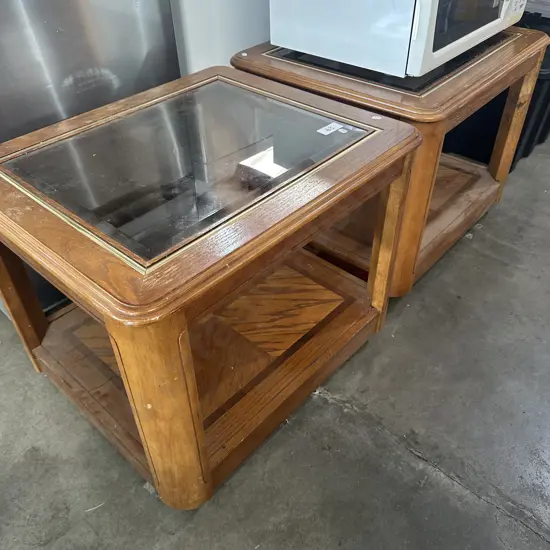 Pair of side tables
