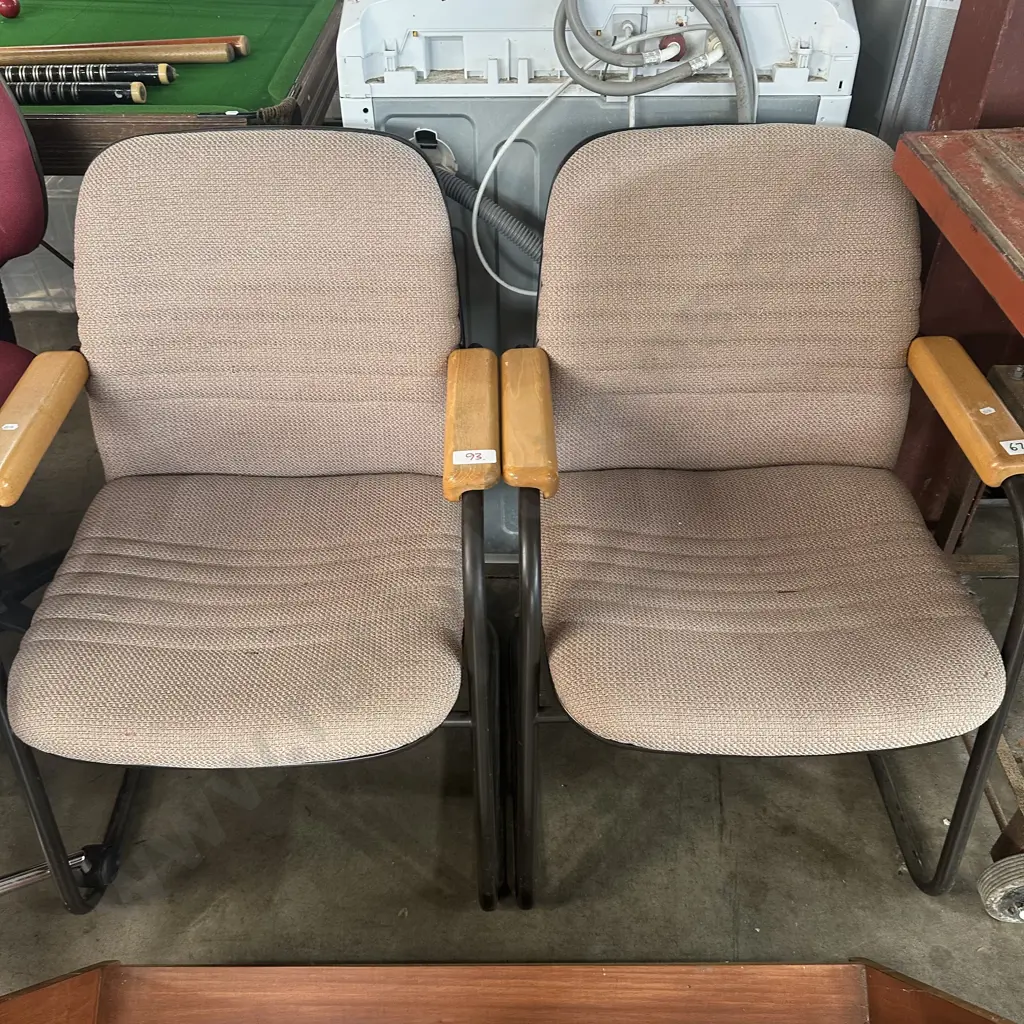 Two reception chairs Image 1++