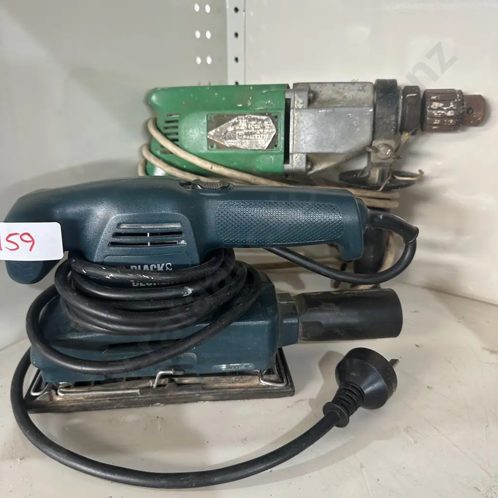 sander and hammer drill Image 1++