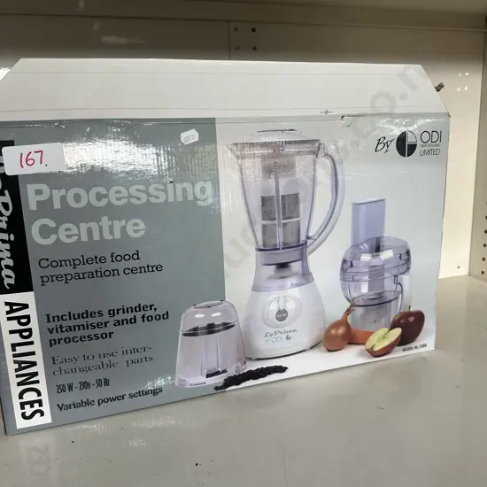 as new kitchen processing centre