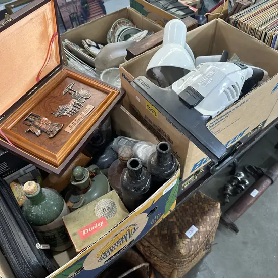 2 x box lots and briefcase inc Nilfisk smart