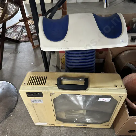 light box and back therapy