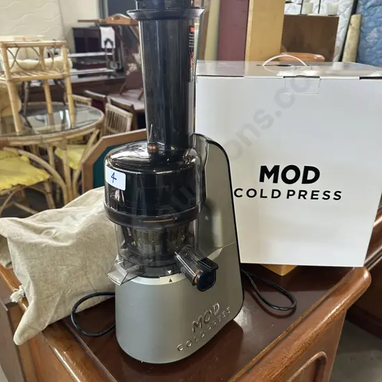MOD coldpress juicer - as new condition, still with box $500 new