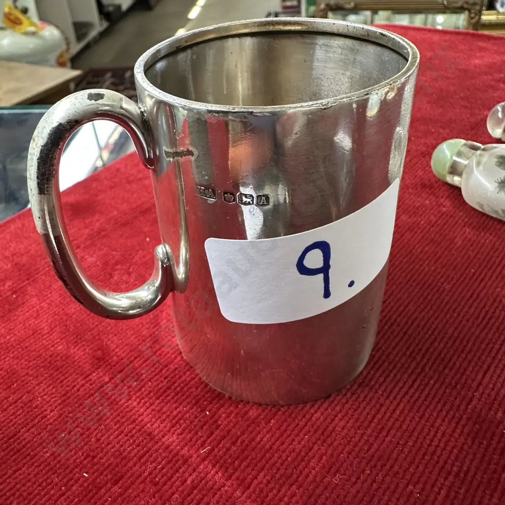 Sterling sIlver mug 134g Image 1++