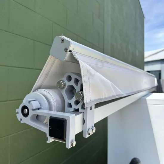 Electric awning with remote (cost $3538 5 years ago) working well