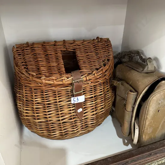fishing basket etc