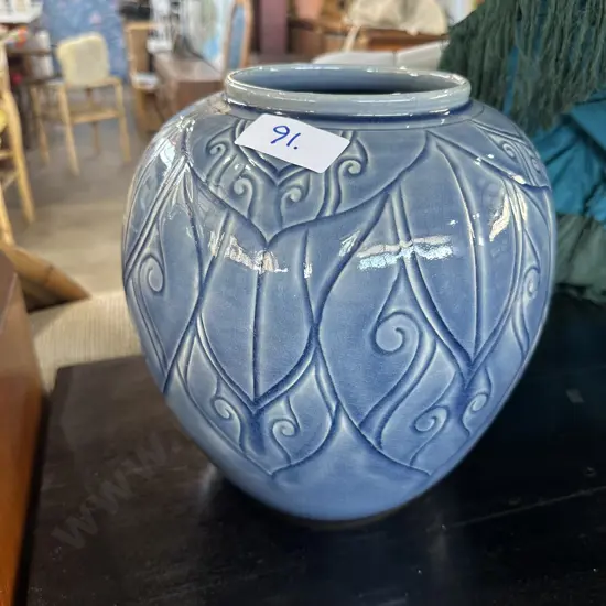 large pottery vase