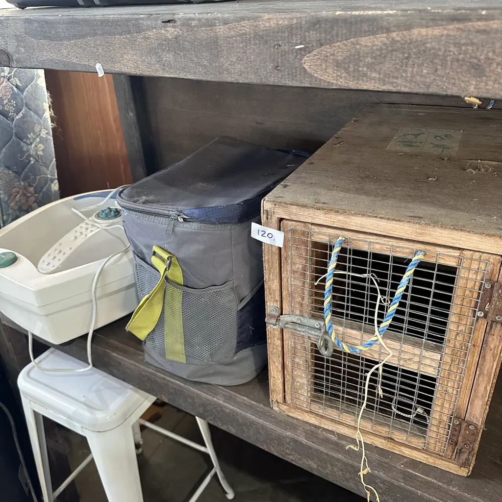 cage, chilli bag and foot massage Image 1++