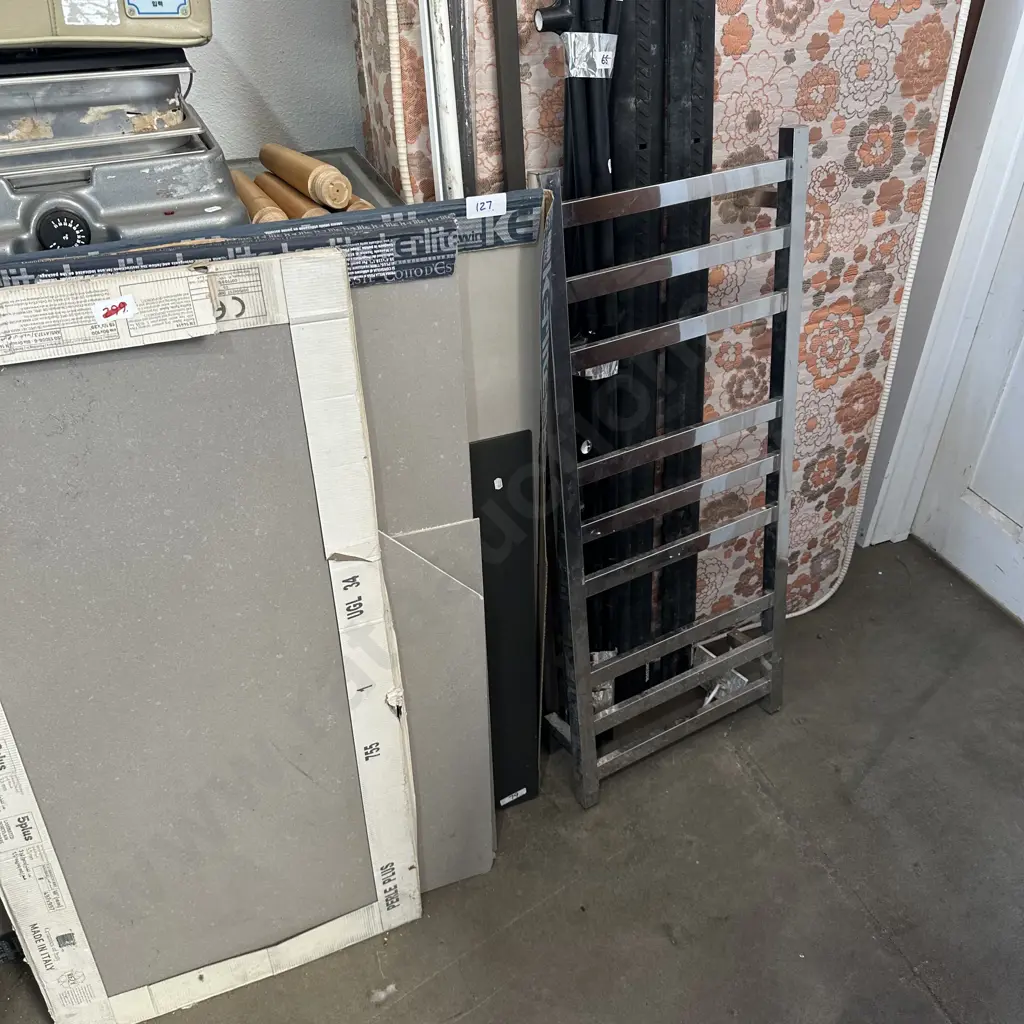 Tiles, towel rail, roof racks, single bed etc Image 1++