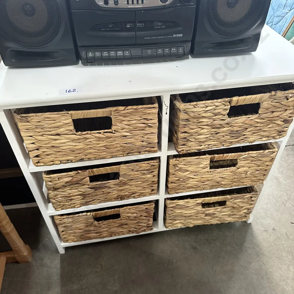 wicker drawers Image 1++