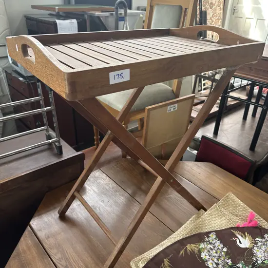 poolside drinks tray and stand