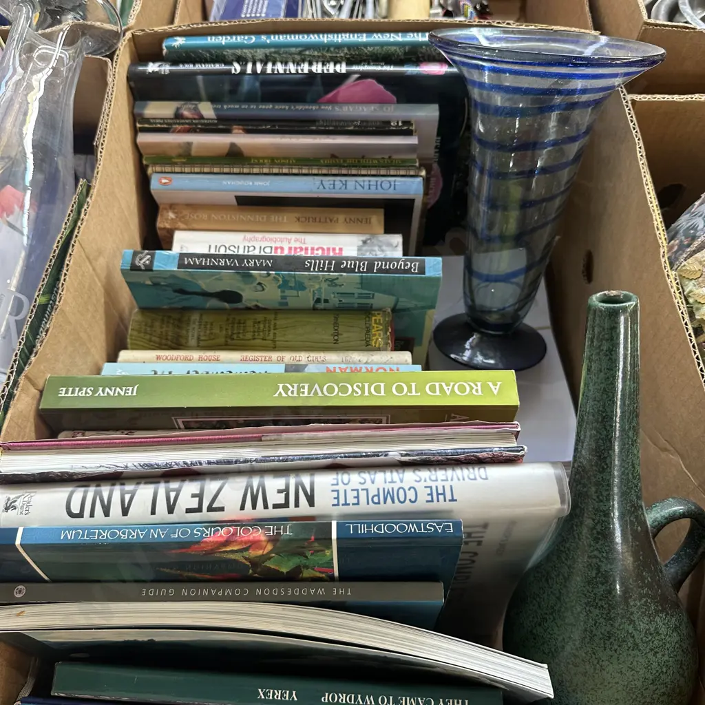 books and vases Image 1++