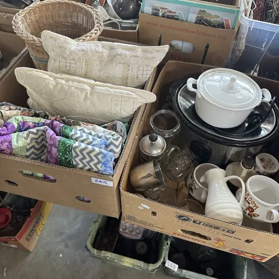 slow cook, quilt etc