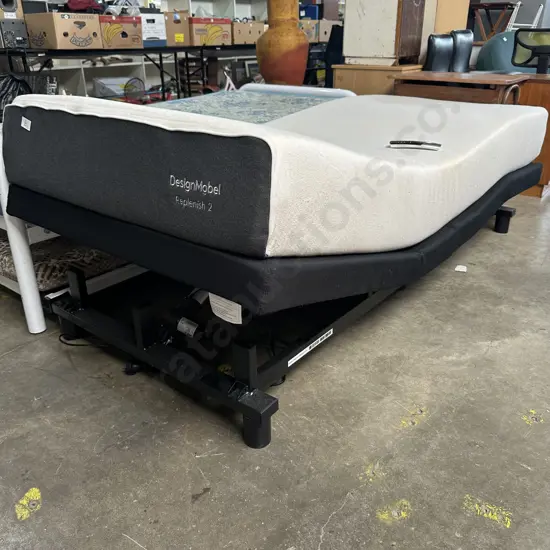DesignMobel Replenish 2 mattress on adjustable electric base