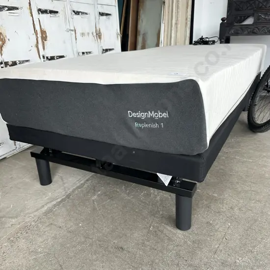 DesignMobel Replenish 1 mattress on adjustable electric base