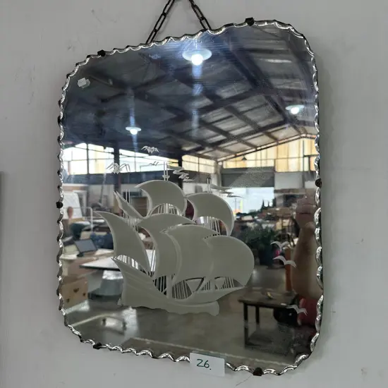 Art Deco ship mirror