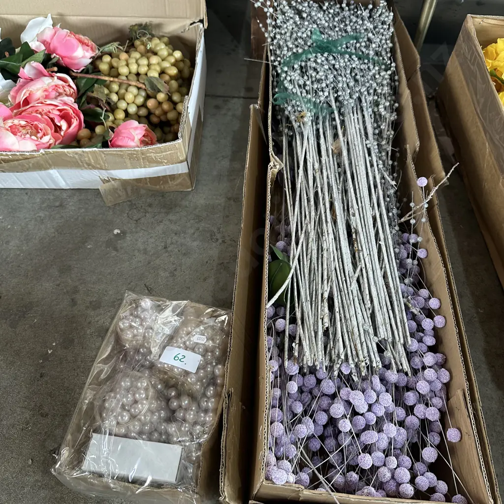 fake pearls and lavender stems Image 1++