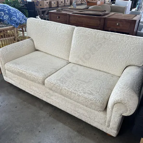 Wilson & Nicholson jungle scene sofa