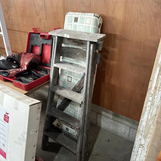 vintage step and iron board