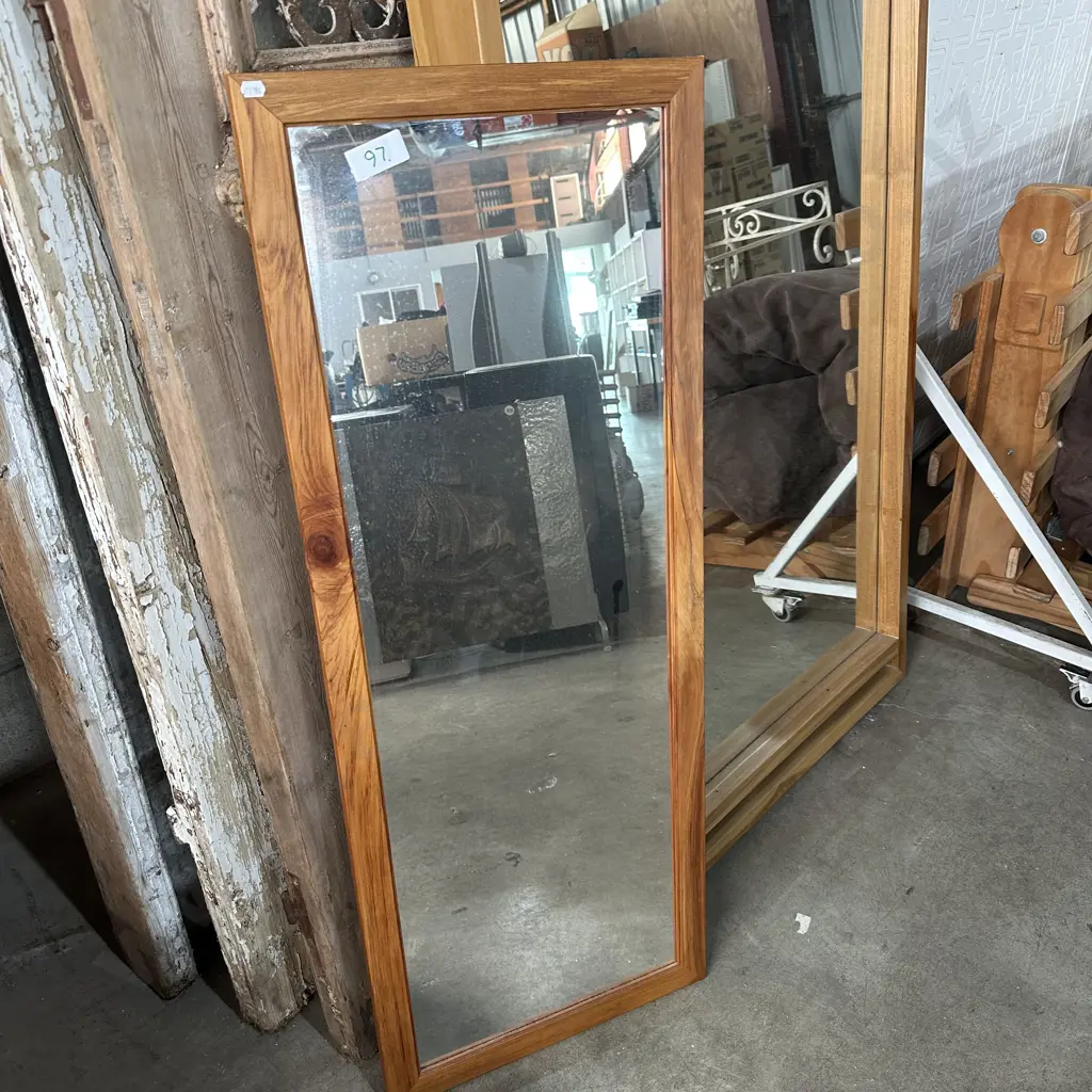 Rimu frame mirror 1070 x 470 Image 1++