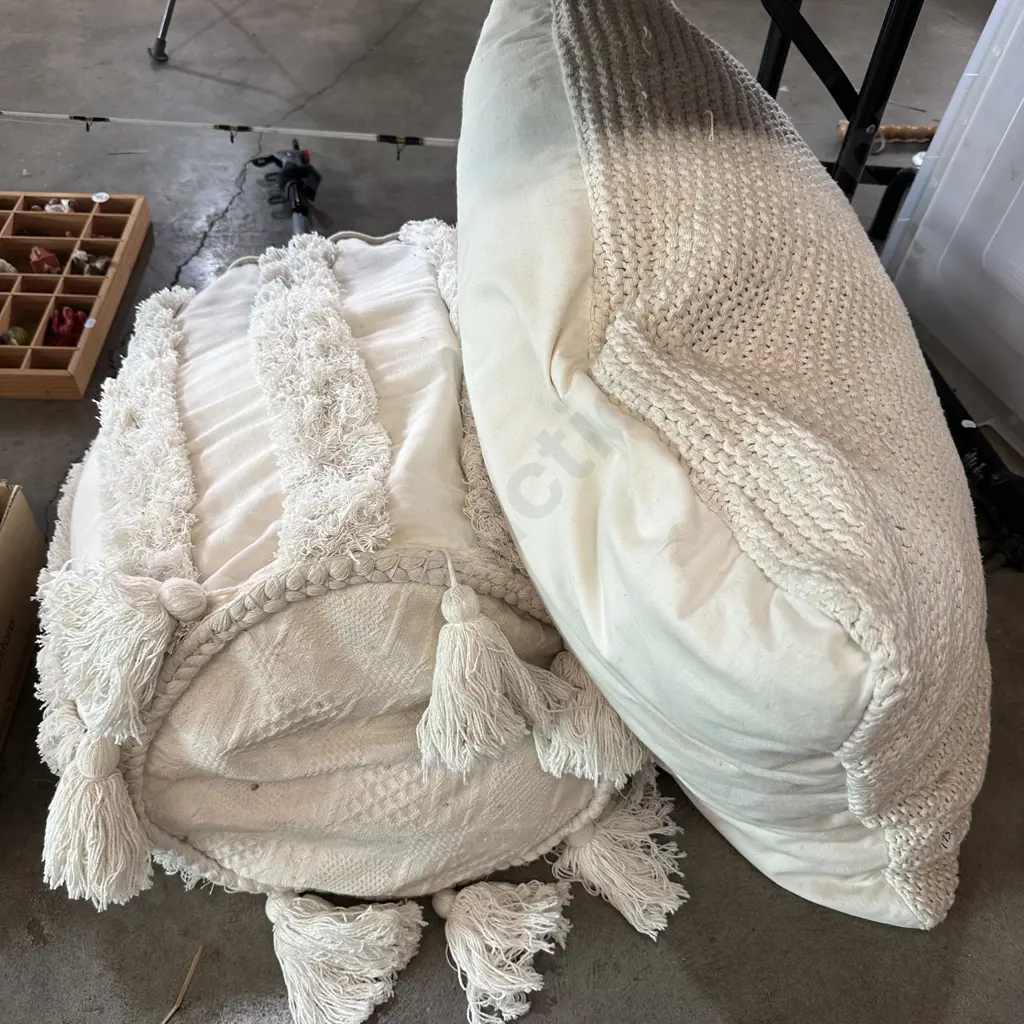 2 large cusions Image 1++