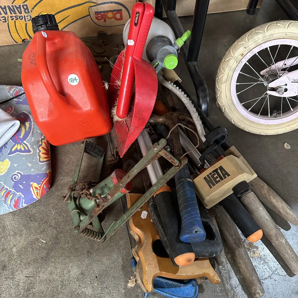 petrol can and tools Image 1++