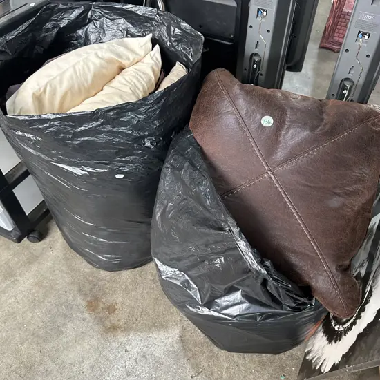 2 bags of cusions
