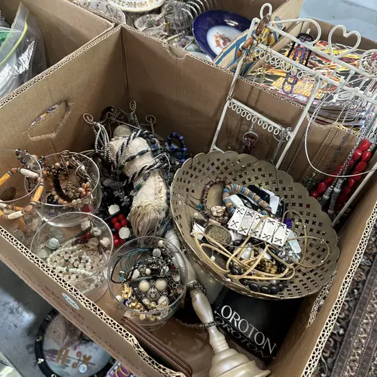 large collection costume jewellery