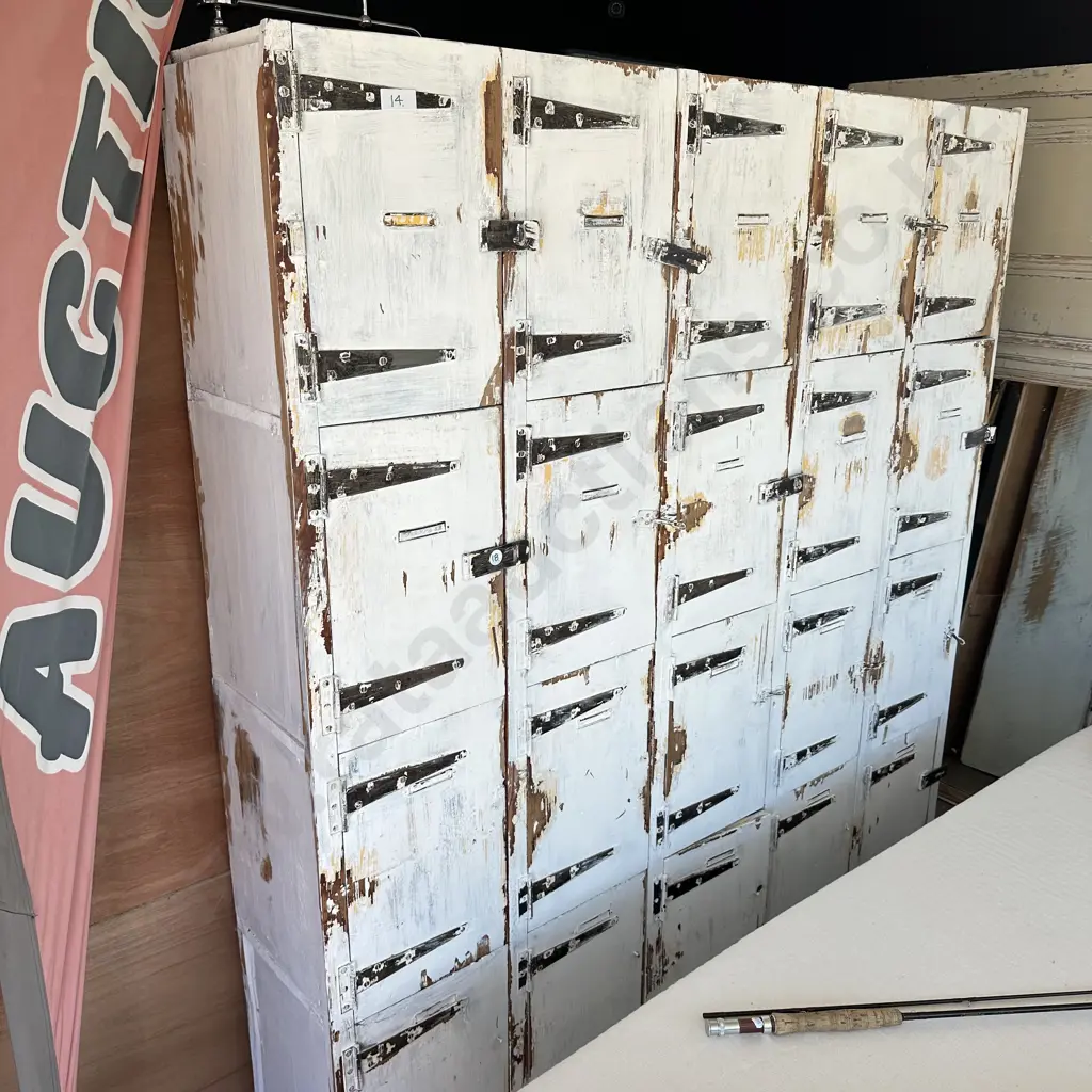 Wooden pigeon hole stack Image 1++