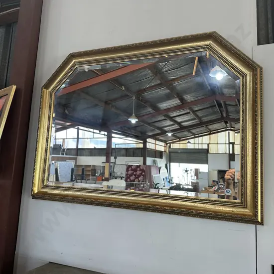 Lovely large bevelled mirror 1070x750